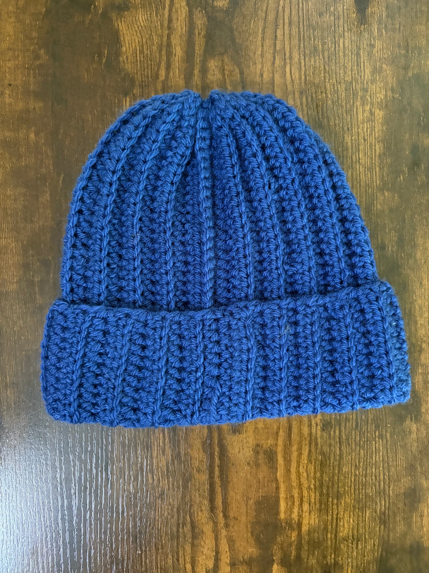 In-Stock 1-3 Year Basic Ribbed Toque in Colonial Blue