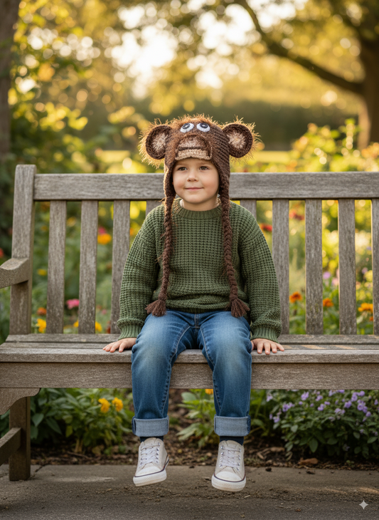 In-Stock 3-5 Year Fuzzy Monkey