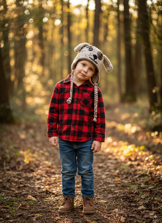 In-Stock 3-10 Year Puppy Dog (Beige Fleck)