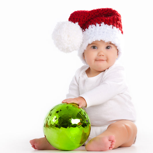 In-Stock 6-12 Month Christmas Santa Hat