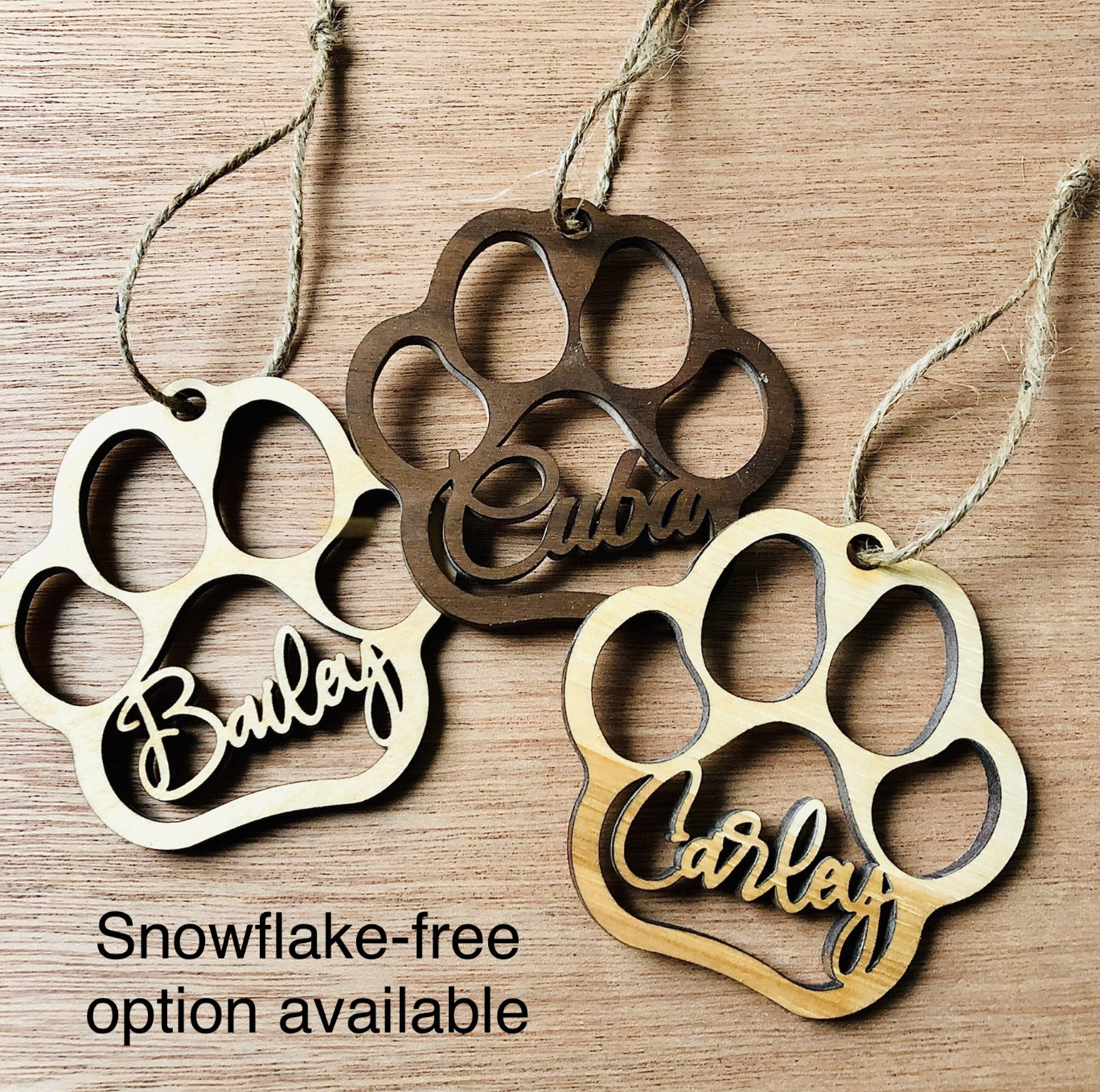 Personalized Paw Ornament for your Dog