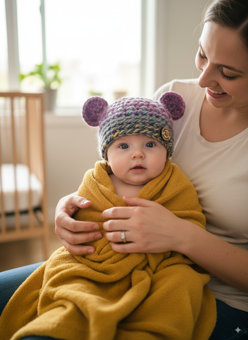 In-Stock 0-6 Month Chunky Little Bear in Astroland