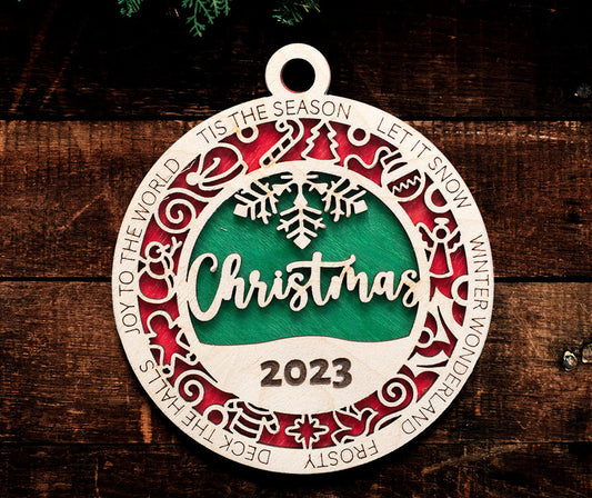 Christmas 2023 Tree Ornament