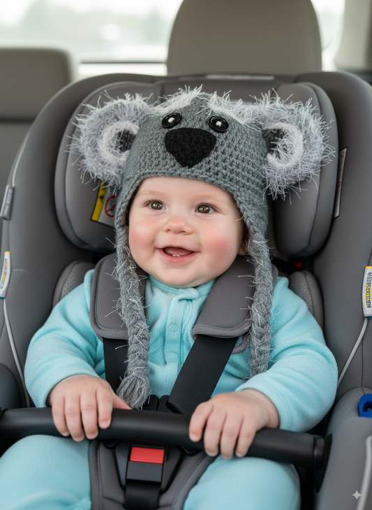 In-Stock 0-6 Month Fuzzy Koala