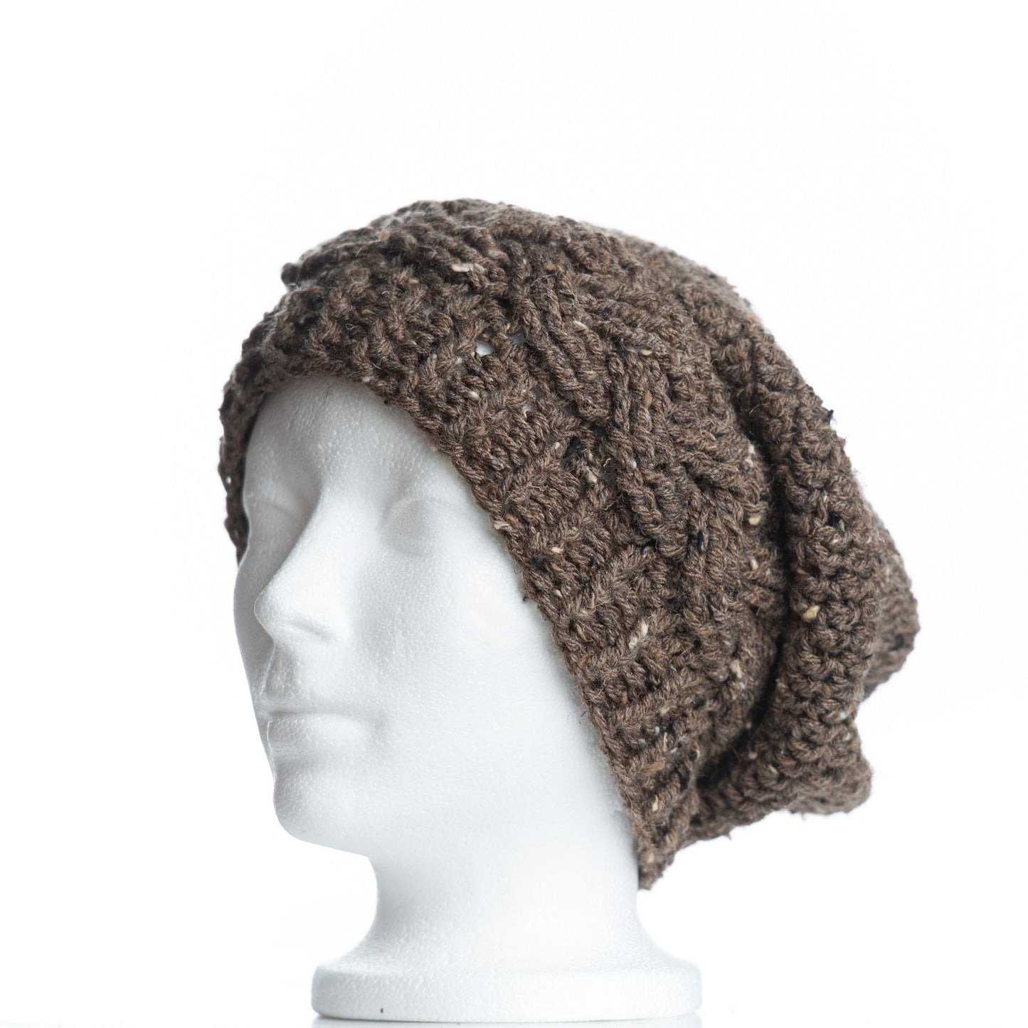 Barley Cabled Slouchy Toque