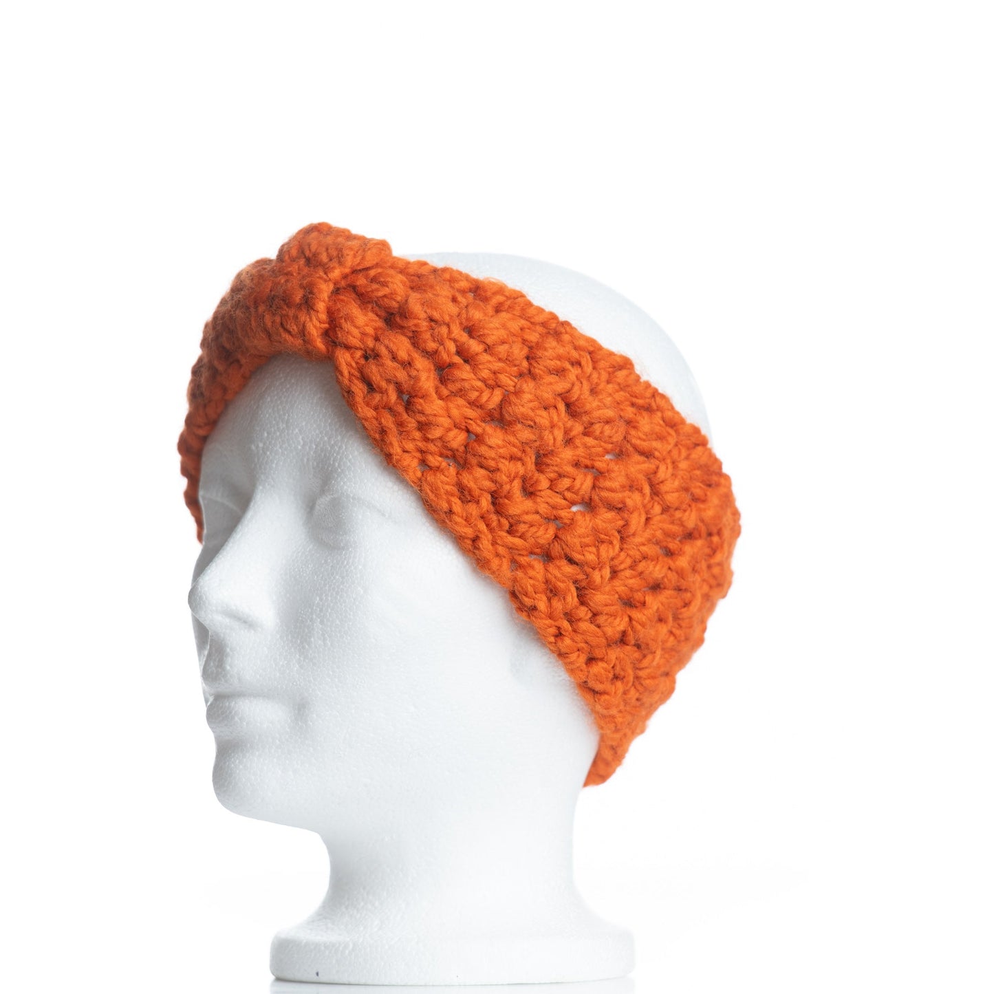 Knotty Headband in Pumpkin
