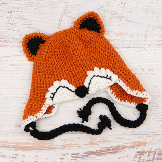 In-Stock 6-12 Month Baby Fox Hat