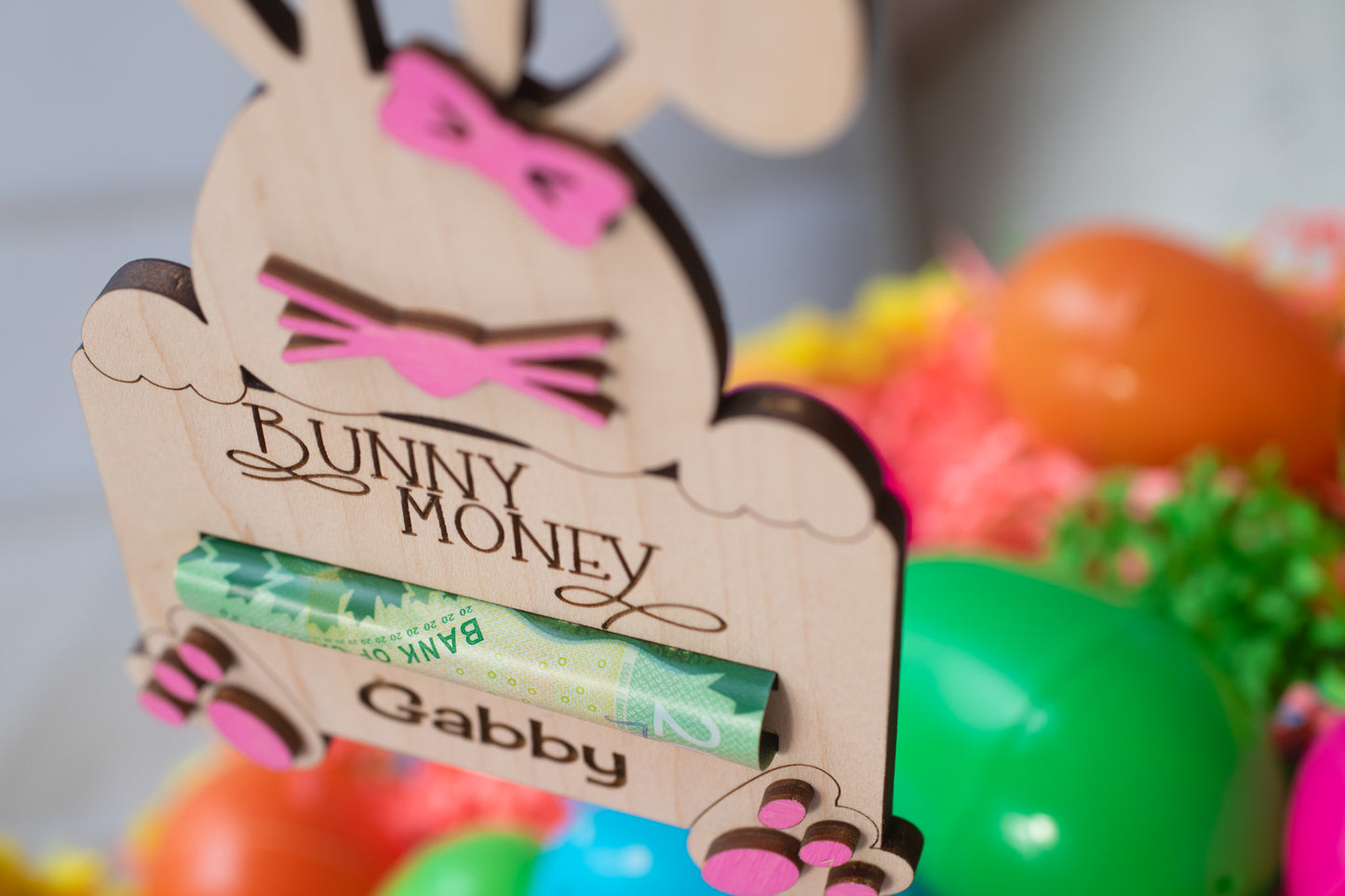 Bunny Money Gift Card and Cash Holders