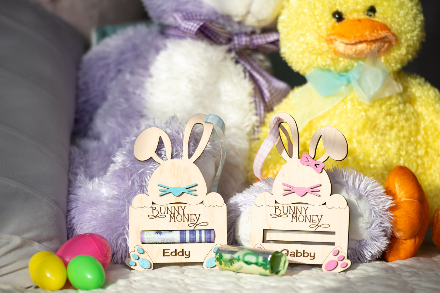 Bunny Money Gift Card and Cash Holders