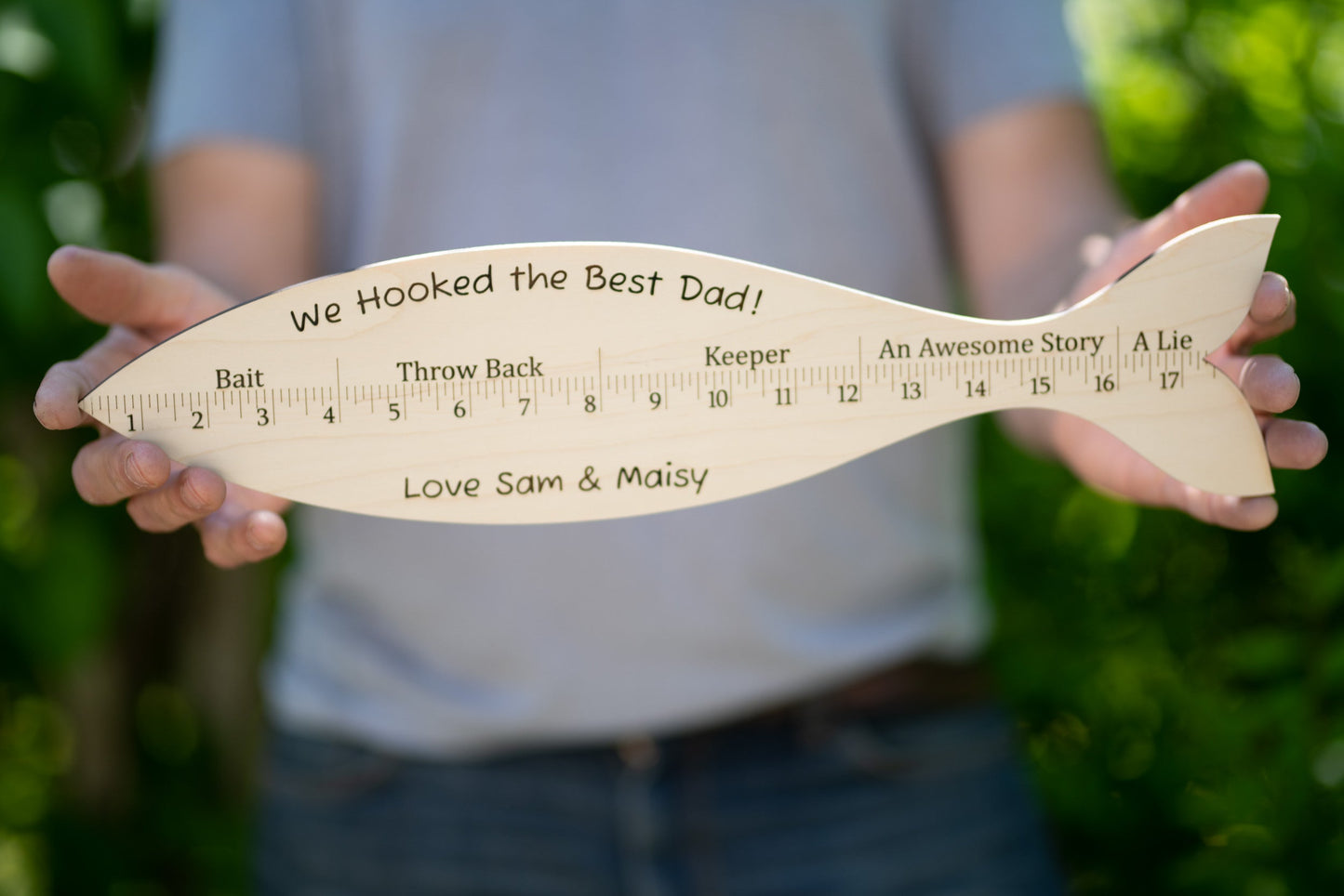 Fish Ruler with Personalization