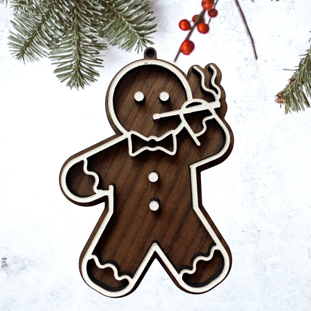 Naughty Gingerbread Cookies - Weed Smoking - Man
