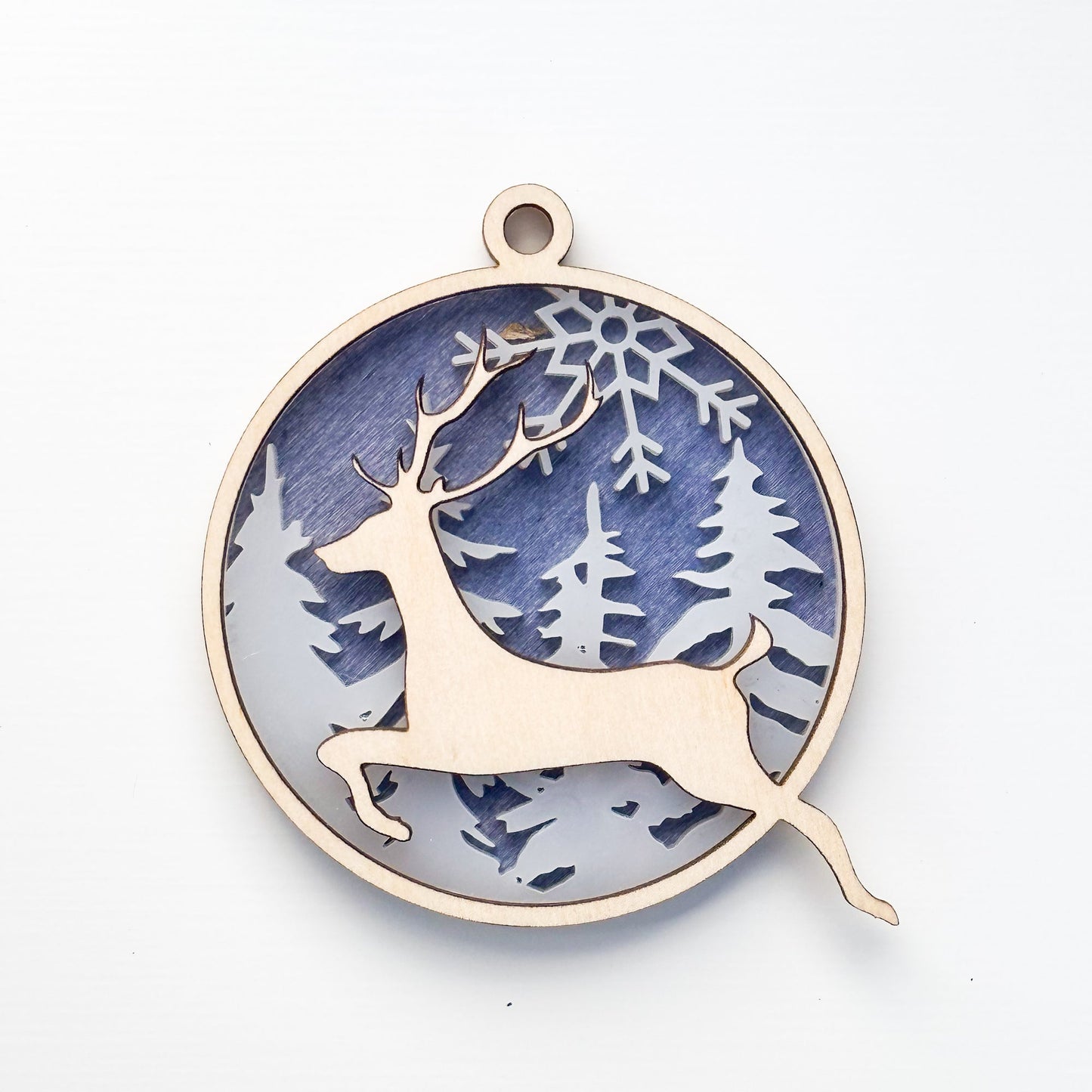 Deer Forest Friends Ornament