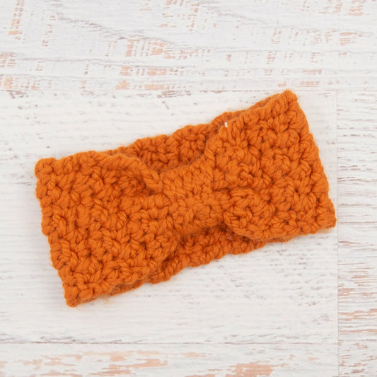 In-Stock Knotty Headband in Pumpkin